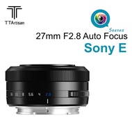 TTArtisan 27mm f2.8 Auto Focus APS-C Lens For Sony E Mount Mirrorless Cameras A7M3 A6000 A6600 ZV-E1