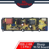 ESX-1168 ( 3 Pin ) Washing Machine Sharp PCB Board