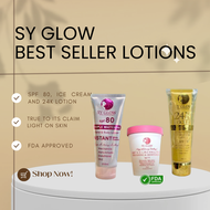 sy glow 24k lotion sy glow spf80 spf 80 sy glow ice cream lotion cream