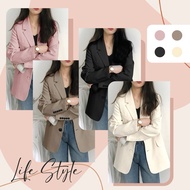 Korean Style Women Long Sleeve Blazer Smart Casual Women Blazer Perempuan Outerwear Cardigan OOTD St