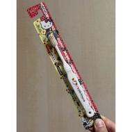 Made In Japan EBISU Hello Kitty (Over 6 Years Old) Toothpaste Toddler Toothbrush Children Sanrio
