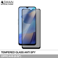 Tempered Glass Kaca Privacy Anti Spy For Oppo A5 2020 A9 2020 A3s A1k A15 A5s A7 A12  A16 A31 A52 A9