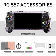 ANBERNIC RG557 Retro Handheld Game Console 5.48" AMOLED Screen Dimensity 8300 Android WIFI Video Gam