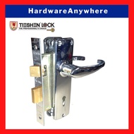 TIESHEN Mortise Lever Handle Lockset / 2 Lever Mortise Door Lock / American Standard Mortise Lock