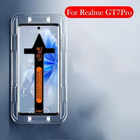 2PC Tempered Glass For Realme GT 7 Pro Dust-free Installation Film Screen Protector for REALME GT 7 