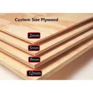 Plywood Timber Panel Papan Kayu 3mm/5mm/9mm/12mm Ready Stock Papan Kayu Lapis 三夹板三合板板材 [SJ MALL]