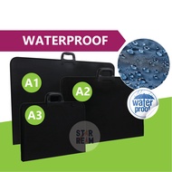 Waterproof Art Portfolio File Drafting Bag| A1/A2/A3 size| Expandable Seminar Beg Lukisan (Shoulder 
