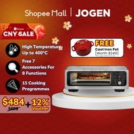 JOGEN EO 8216 Pizza Oven Heat up to 400°C High Temperature For Air Fry Bake Roast Grill Dehydrate