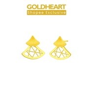 Goldheart 999 Gold Harmony Earrings (Fan)