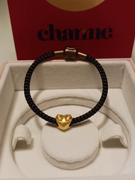 周生生 足金 愛神 手鍊 15cm 不議/Fixed price