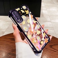 Callfire Case Cover For Vivo Y12A Y12i Y20A Y12S V2026 Rich Multicolored Flowers Transparent Mobile 