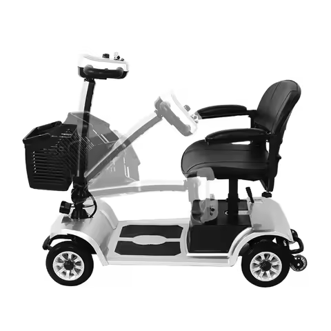 Compact Folding mobility scooter battery replacement handicapped electric mobility scooter for senio