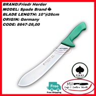 F.HERDER BULLNOSE 10 inch 26CM BUTCHER KNIFE - PISAU SEMBELIH