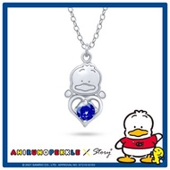 【客製化禮物】PEKKLE誕生石系列-貝克鴨誕生石純銀項鍊