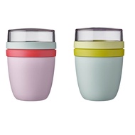 [Netherlands Mepal] Colorful Series Double Layer Handy Cup 500ml Total 2 Colors &lt; WUZ House-Taipei &gt; Mepal Easy To Carry