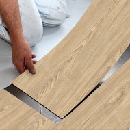 [BIG DISCOUNT] Vinyl Floor Wall Tiles Floor Sticky Back Sticker Non-slip Floor Tiles Decals