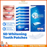 Teeth Brightening Strips Teeth 5D/9D Whitener Strips Reduced Sensitivity White Strips for Tooth Whit