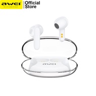 Awei T85 ENC Noise Cancellation Wireless Earphone Long Battery Life with Charging Case Gaming Bluetooth Earbuds