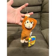 GANTUNGAN [NEW] Curious George casual newtag monkey doll keychain Original