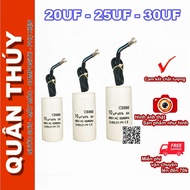 Car washer capacitor, motor, starter capacitor - 20UF - 25UF - 30UF (piece)