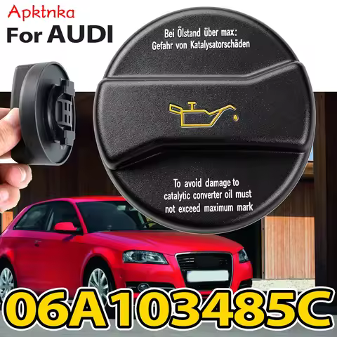 1X Engine Oil Filler Cap For Audi A1 A2 A3 A4 A6 A8 Q7 COUPE 50 80 100 200 QUATTRO TT RS2 RS3 RS6 RS