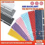 104 Keys Keycaps for Mechanical Keyboard ABS Two Color Backlit Keycap for RK61 RK71 61/87/104 keys c