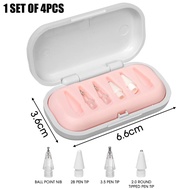 6/4PCS Suitable for Apple Apple Pencil Pro Modified Replacement Stylus Tips 2B 2H Soft Nibs for IPad
