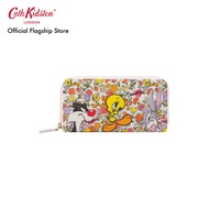 Cath Kidston Continental Zip Wallet Looney Tunes Multi กระเป๋าสตางค์ กระเป๋าใส่การ์ด กระเป๋าถือ กระเป๋าสตางค์แคทคิดสตัน