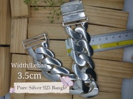 Bangle Besar(Ready stock) (Silver 925 For Men’s)