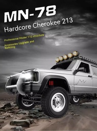 RC Mobil Jeep MN78 Mn-78 Cherokee 213 1/12 4WD Full Propo Offroad RTR