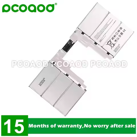 11.36V 57.3Wh 5042mAh PCOAOD Model G3HTA050H G3HTA049H Keyboard Battery For Microsoft Surface Book 2