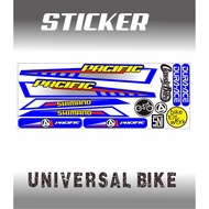 Decal Sticker MOTIF Sticker MOTIF Sticker Variation bike/striping bike/bmx Bicycle Trim Variation St