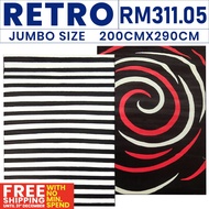 READY STOCK RETRO CARPET/KARPET/RUG/JUMBO SIZE/200X290CM/LIVING ROOM/BEDROOM/HOME DECORATION/NEW DESIGN_2