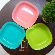 Harmonis Plastic Plate - Plastic Square Plate - Harmonis Plastic Square Dinner Plate - New Product S