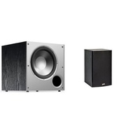 Polk Audio PSW10 Powered Subwoofer with T15 Bookshelf Speakers