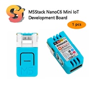 [Ready Stock Supply] 1pc M5Stack NanoC6 Mini Low Power Consumption IoT IoT Development Board ESP32-C