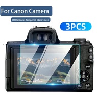 3PCS 9H Tempered Glass Film For Canon EOS-M50-M2 EOS-R50 EOS-R6-M2 EOS-R7 EOS-R5 EOS-R5C EOS-R6 EOS-