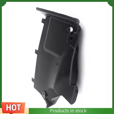 AU63-1 Pair 8K0825201E 8K0825202E Front Underbody Shiel Panel Cover Trim Black ABS Automotive Suppli