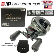EXP LEGGERA Carbon 81 LS+ Baitcast Fishing Reel BC Baitcasting BFS UL Finesse Ultralight Cast Castin
