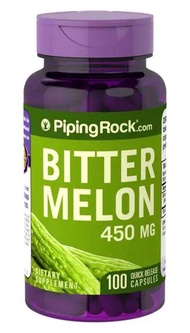 Piping Rock Bitter Melon &amp; Momordica, 450 mg, 100 Capsules