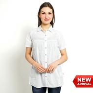 Cressida Ladies Kemeja Wanita Putih - Llkns.hb718p