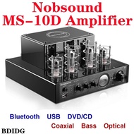 Nobsound MS-10D Amplifier Vacuum Tube Amplifier Support Bluetooth USB optical Coaxial Bass DVD CD in