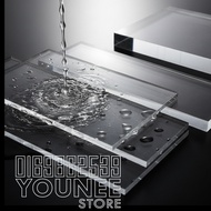 8 x 24 to 8 x 25++inches acrylic sheet with 2mm, 3mm 4mm and 5mm / transparent akrilik
