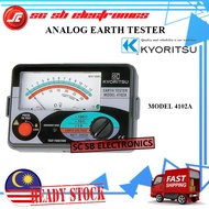 KYORITSU EARTH TESTERS MODEL 4102A
