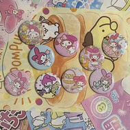My Melody Pin Cute Pin Badge Badge Pin Set Sanrio Pin Badge Button Badge Sanrio Cartoon Brooch