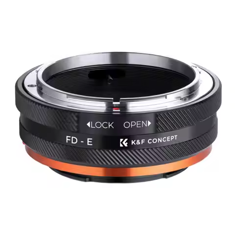 K&F Concept Lens Mount Adapter for Canon FD FL Lens to Sony E NEX Canon EF EOS R EOS M Nikon Z Fujif