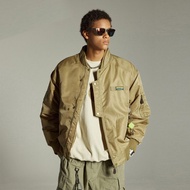 冬季夾棉飛行員夾克棉衣  男士棒球服棉服保暖外套