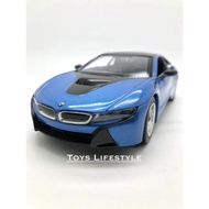 Motormax Diecast - BMW i8 1:24 Scale (Blue)