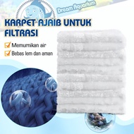 Filter Cotton Magic Carpet Media Filter Saringan Air Akuarium Kolam