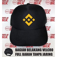 Velcro Crypto Currency Binance Exchange BNB Baseball Cap